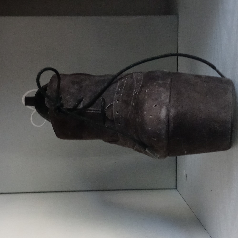 Gray Suede Platforms - image 6